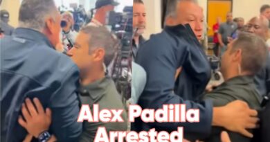 Alex Padilla Arrested