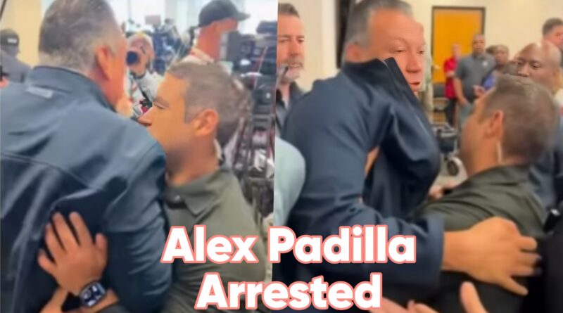 Alex Padilla Arrested