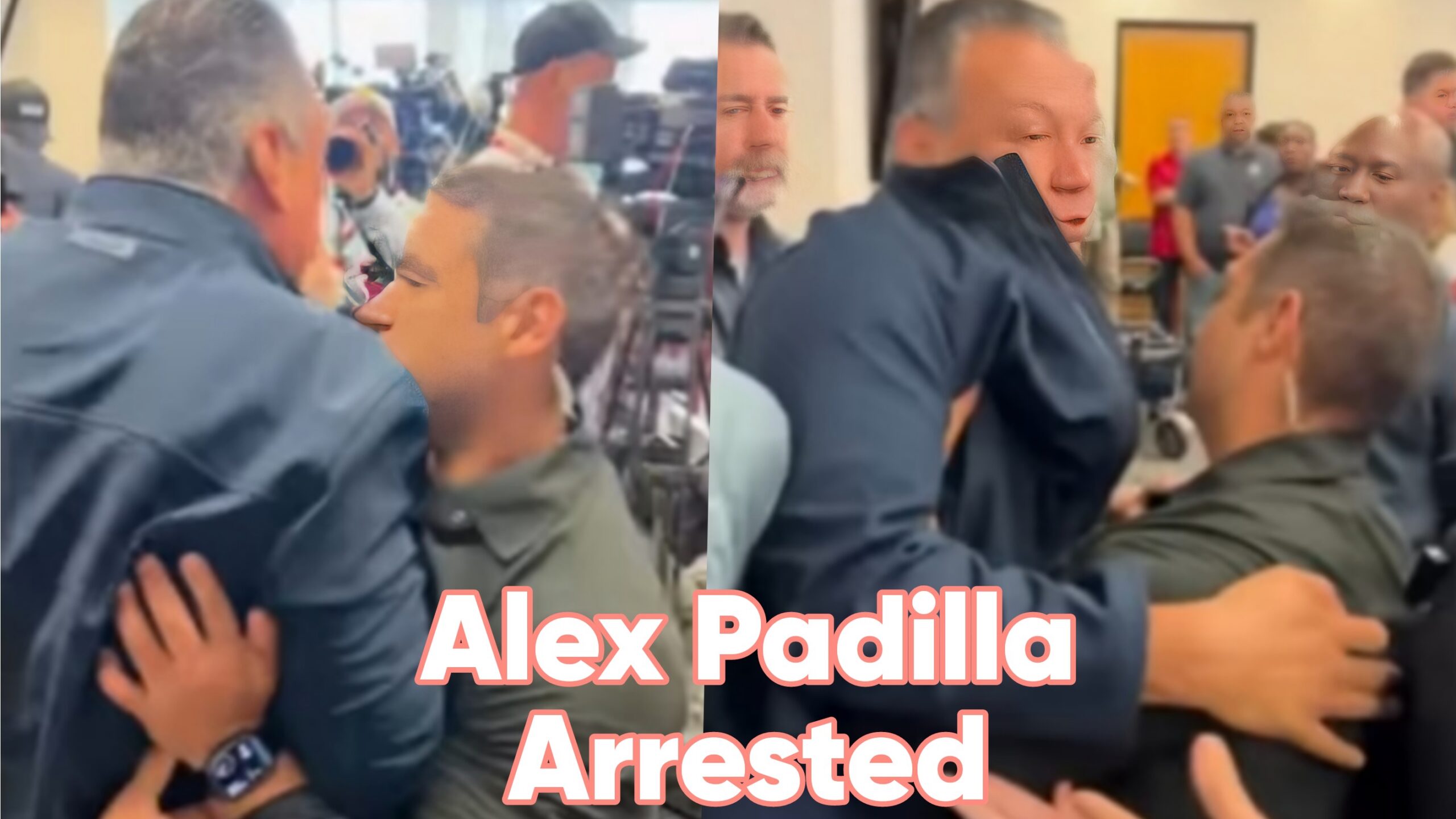 Breaking News-Why US Senator Alex Padilla Arrested During Press Conference