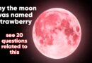 Strawberry moon