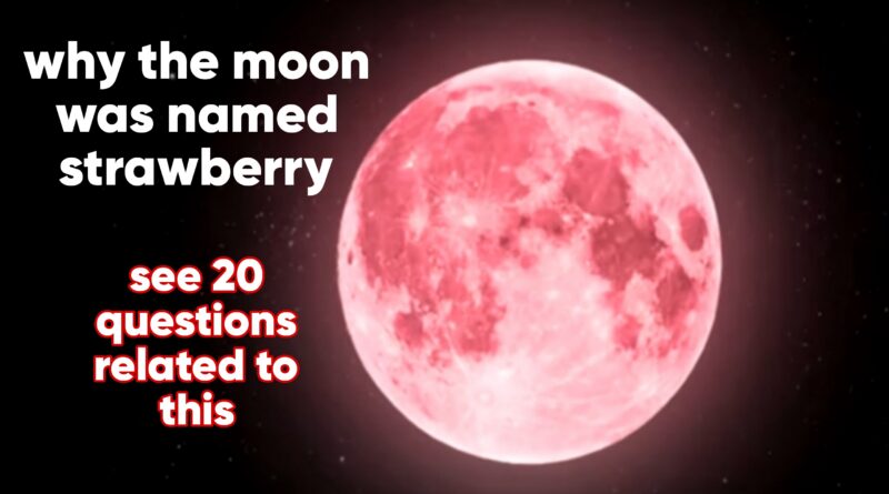 Strawberry moon