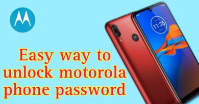 motorola phone password without factory reset